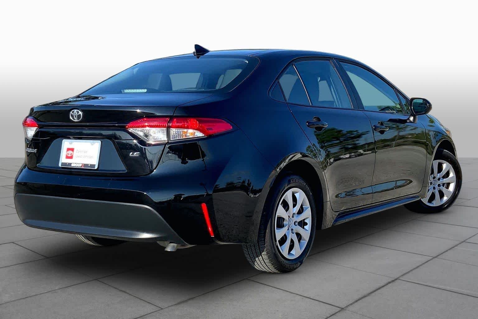 Used 2026 Midnight Black Metallic Toyota LE image 13