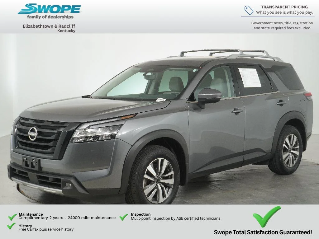 Used 2023 Gun Metallic Nissan SL image 7