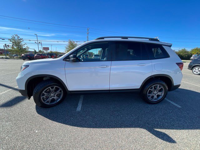 Used 2024 Platinum White Pearl Honda TrailSport image 4
