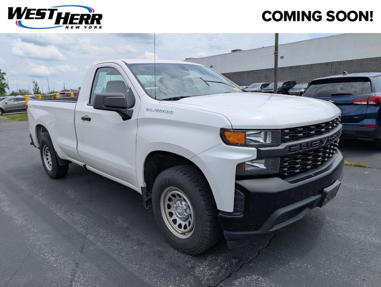 Used 2019 Summit White Chevrolet Work Truck image 1