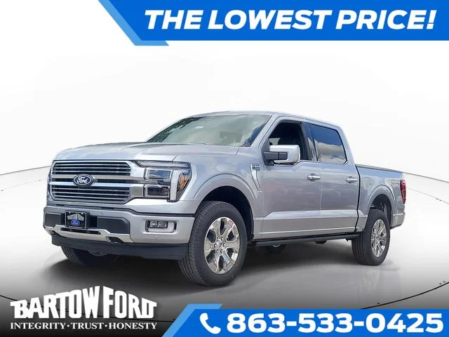 New 2026 Silver Metallic Ford Platinum image 1