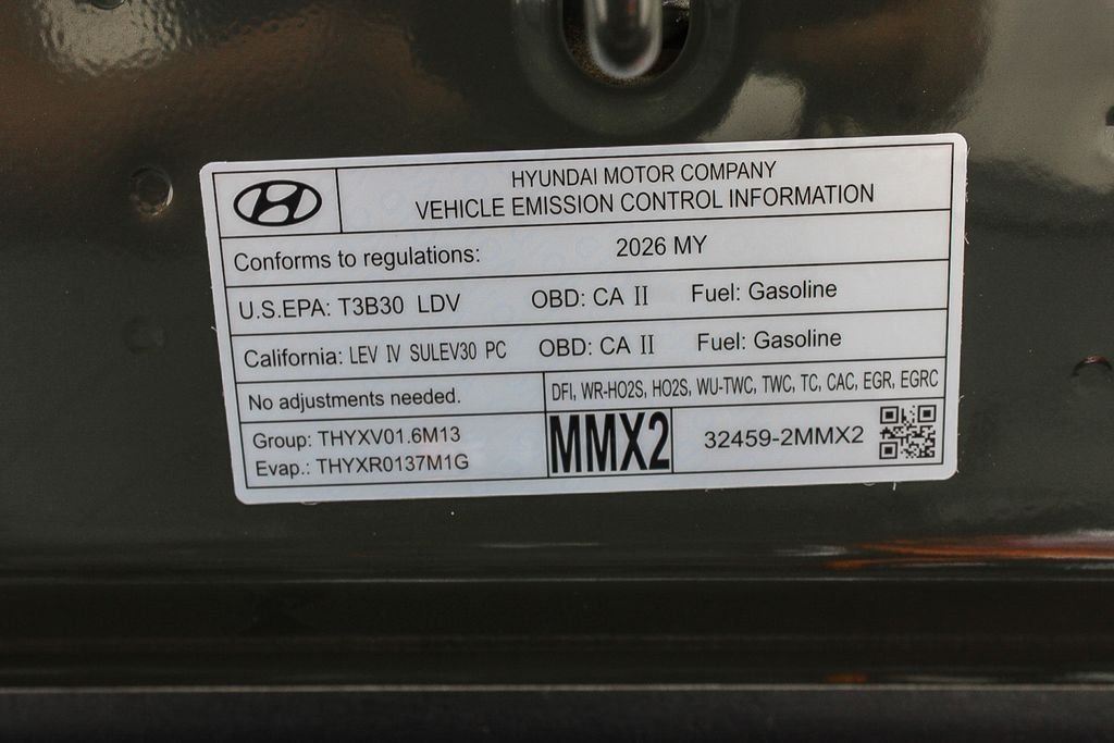 New 2026 Green Hyundai SEL image 28