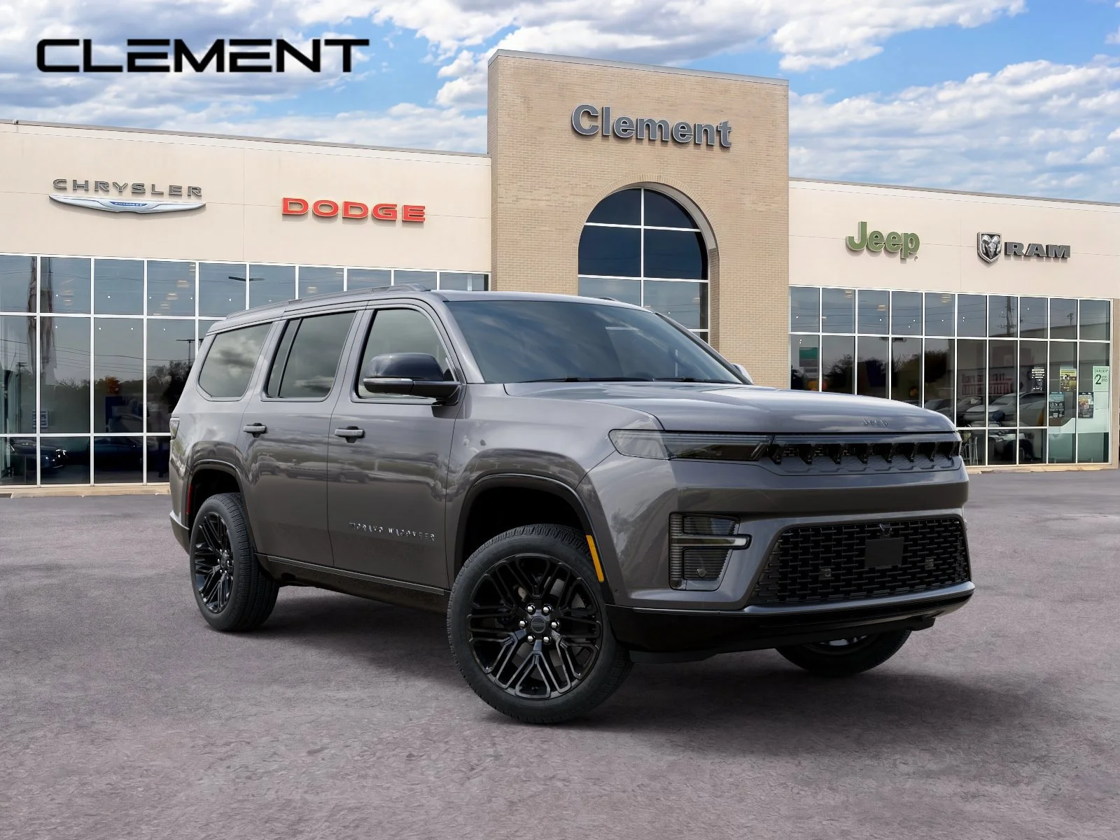 New 2026 Baltic-Gray Metallic Clear-Coat Exterior Paint Jeep Limited Reserve image 6