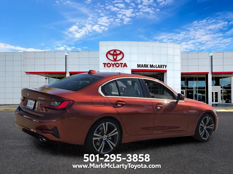Used 2019 Sunset Orange Metallic BMW 330I SEDAN image 5