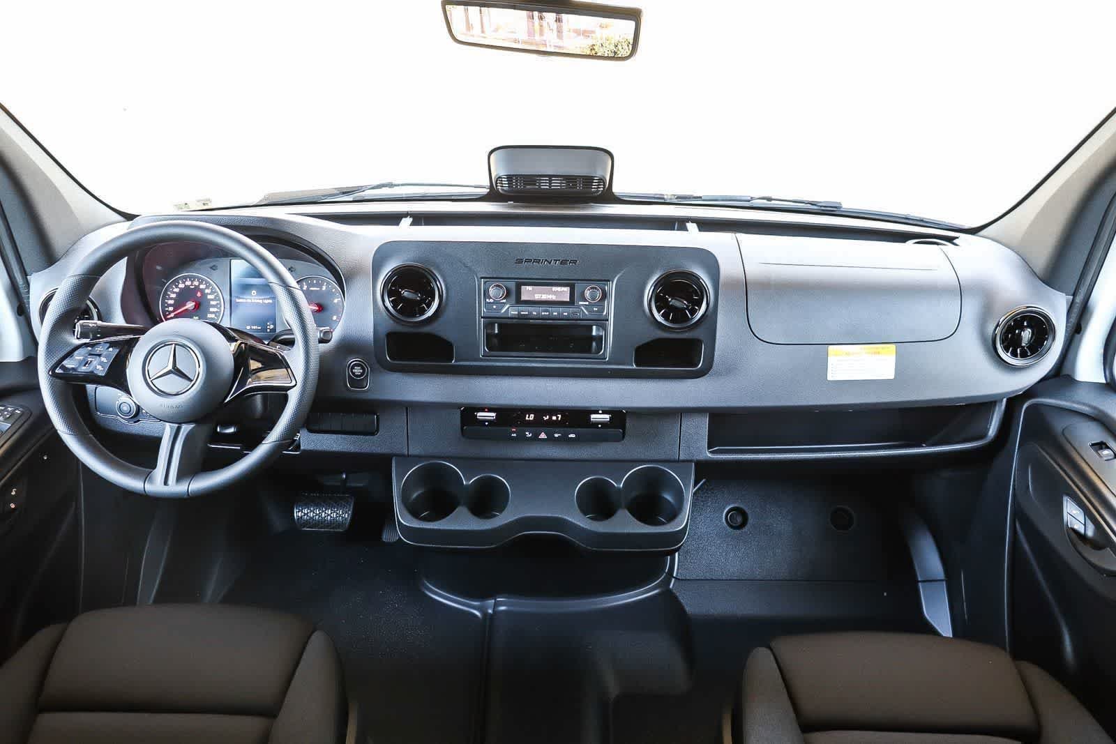 New 2026 Arctic White Mercedes-Benz Cargo 144WB High Roof RWD 2.0L I4 Diesel Turbo SO image 12