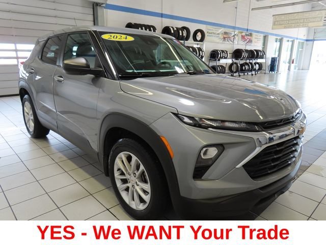 Used 2024 Sterling Gray Metallic Chevrolet LS image 16