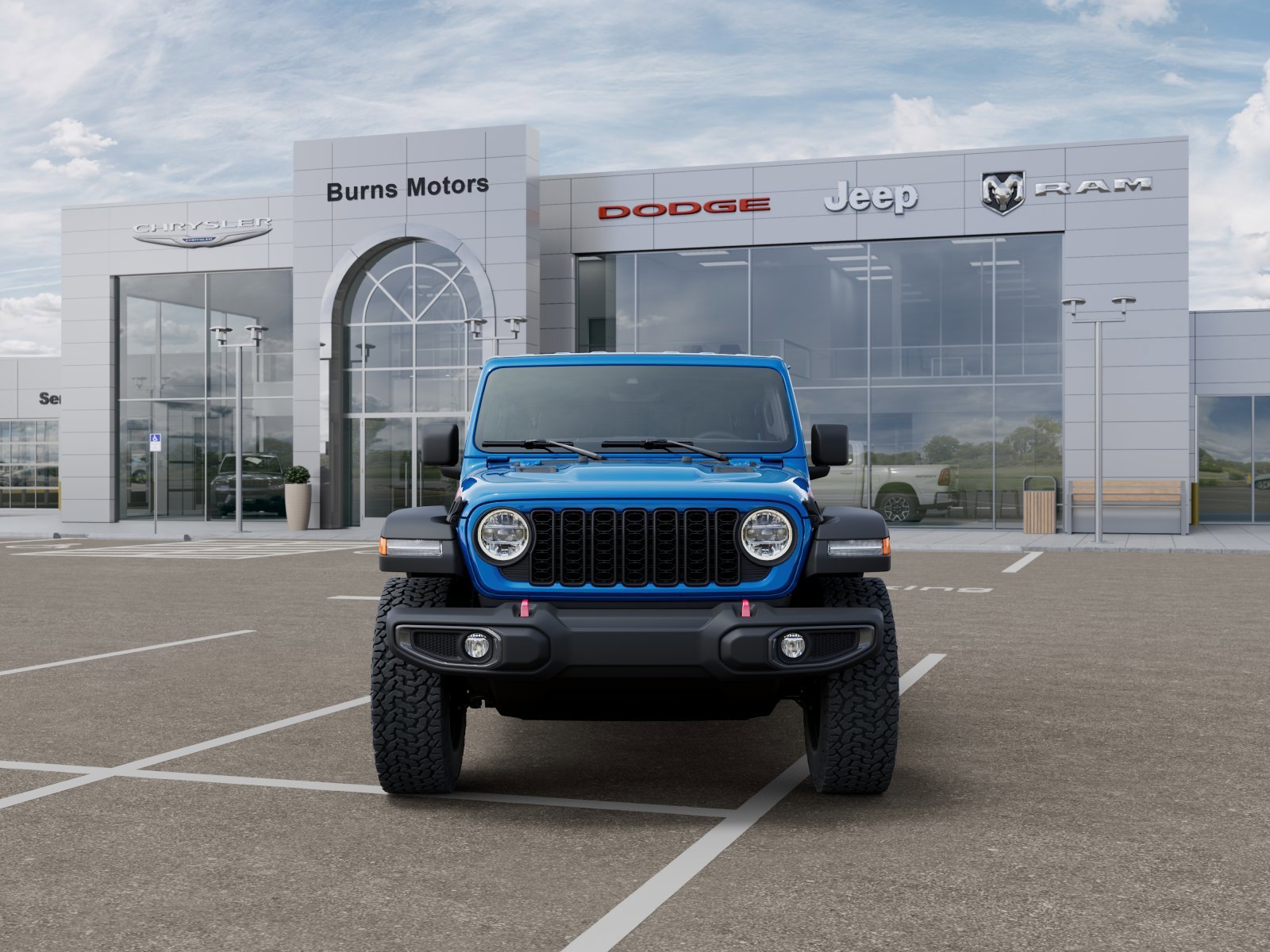 New 2026 Hydro Blue Pearlcoat Jeep Rubicon 4-Door image 6