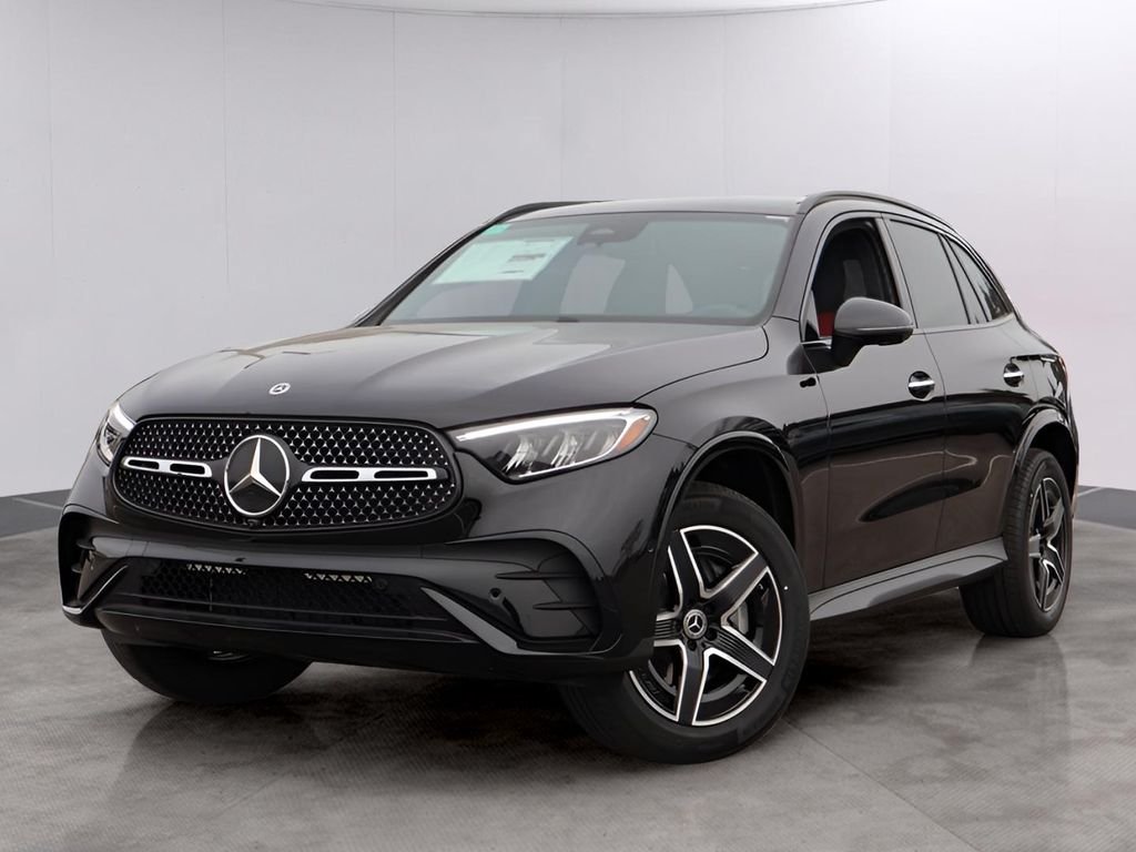 Used 2026 Obsidian Black Metallic Mercedes-Benz GLC 300 image 1