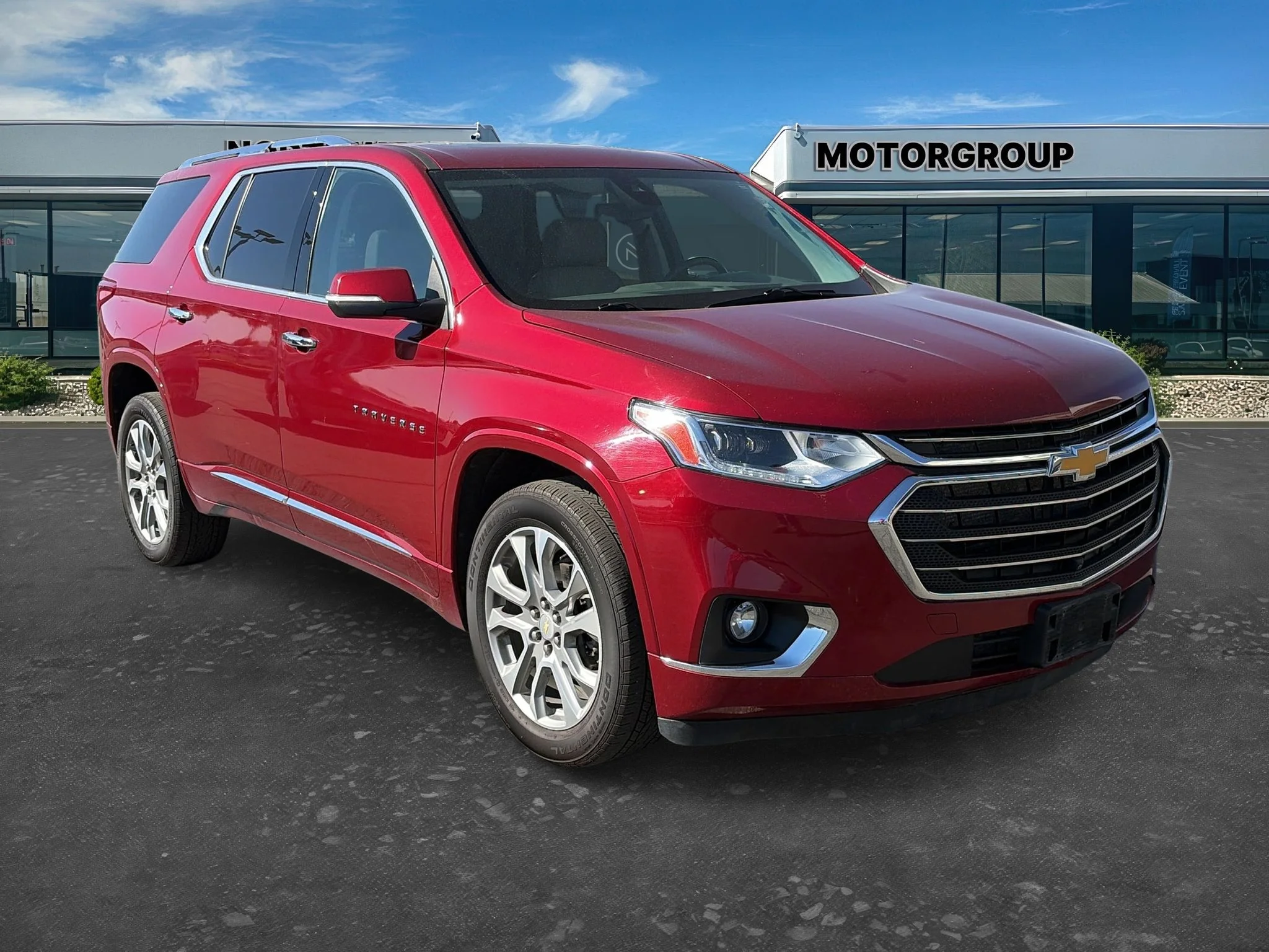 Used 2021 Cajun Red Tintcoat Chevrolet Premier image 1