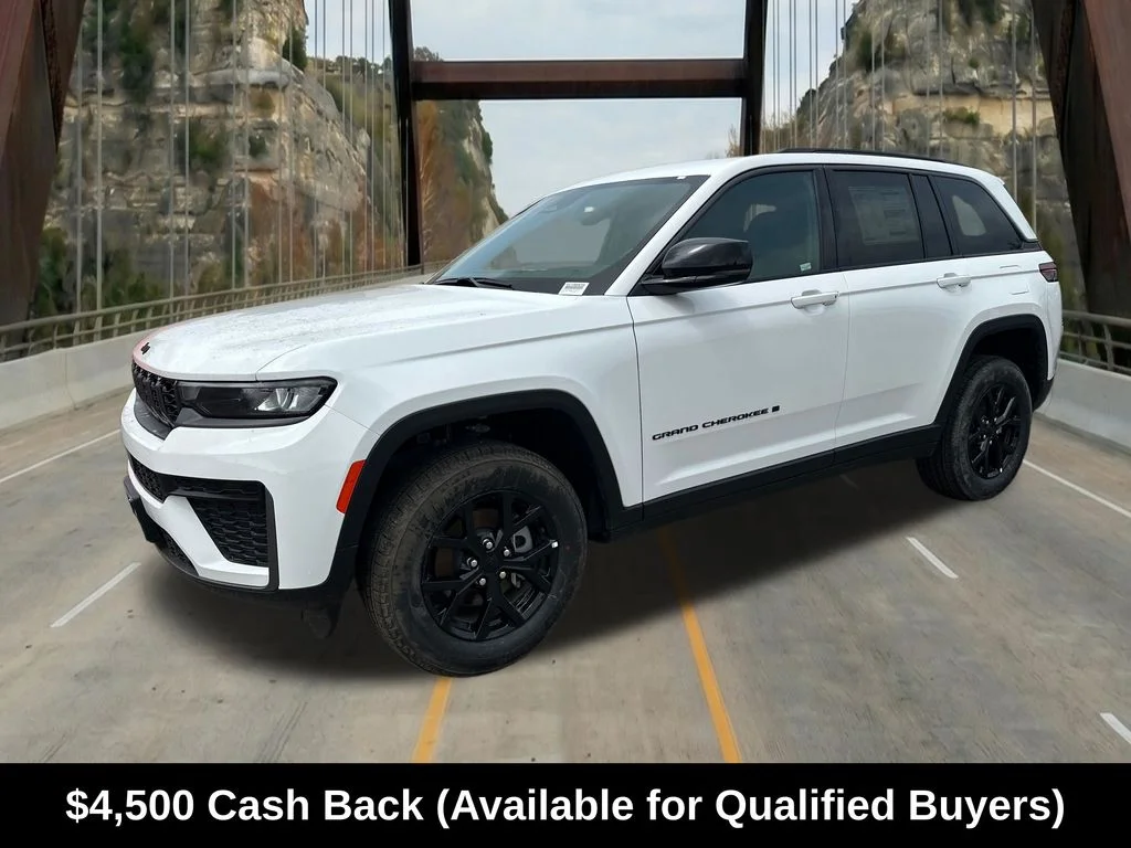 New 2026 Bright White Clear-Coat Exterior Paint Jeep Altitude image 3