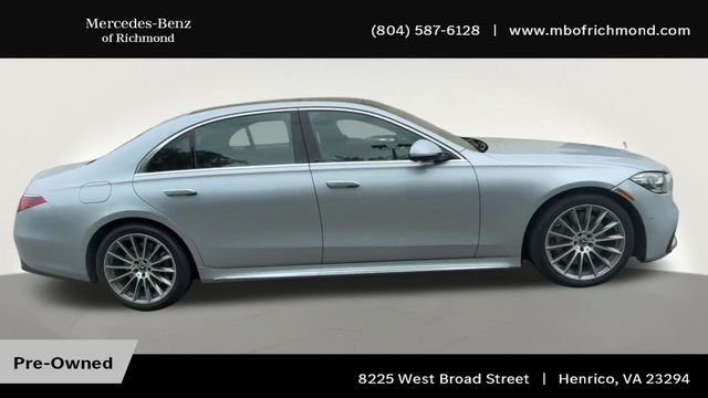 Certified Used 2022 Silver Mercedes-Benz S 500 image 3