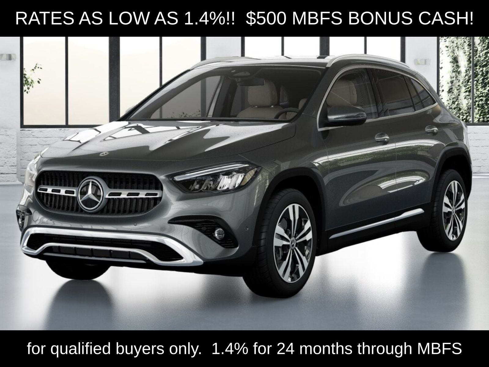 New 2026 Mountain Grey Metallic Mercedes-Benz GLA 250 image 1