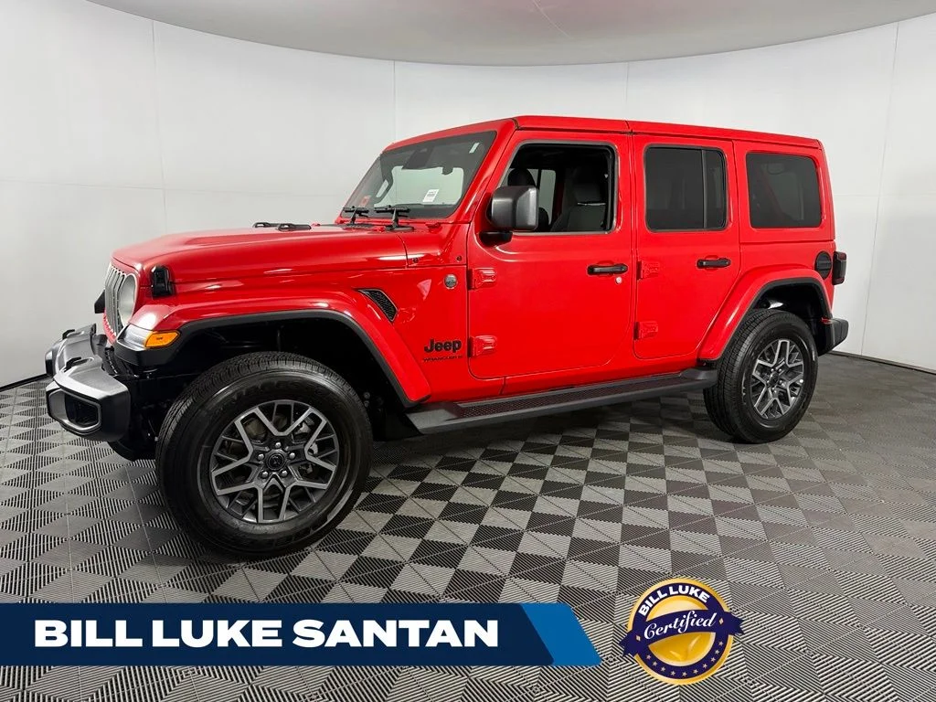 Certified Used 2026 Red Jeep Sahara image 1