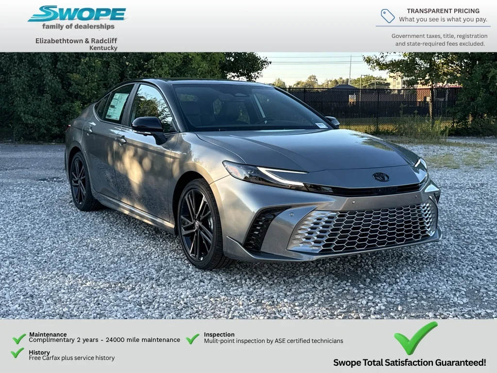 New 2026 Heavy Metal w/Midnight Black Metallic Roof Toyota XSE image 1