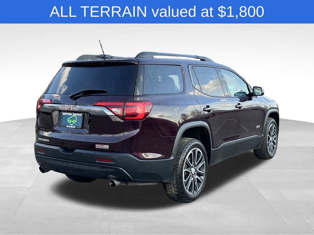 Used 2018 GMC Acadia SLT-1 with VIN 1GKKNVLS5JZ106398 for sale in Elyria, OH