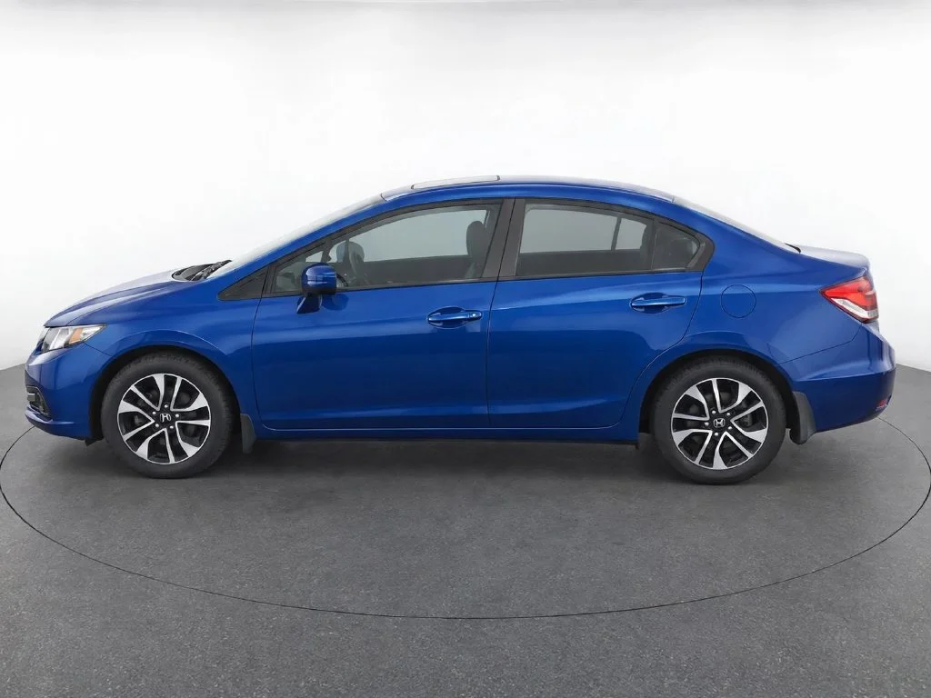Used 2014 Blue Honda EX image 7