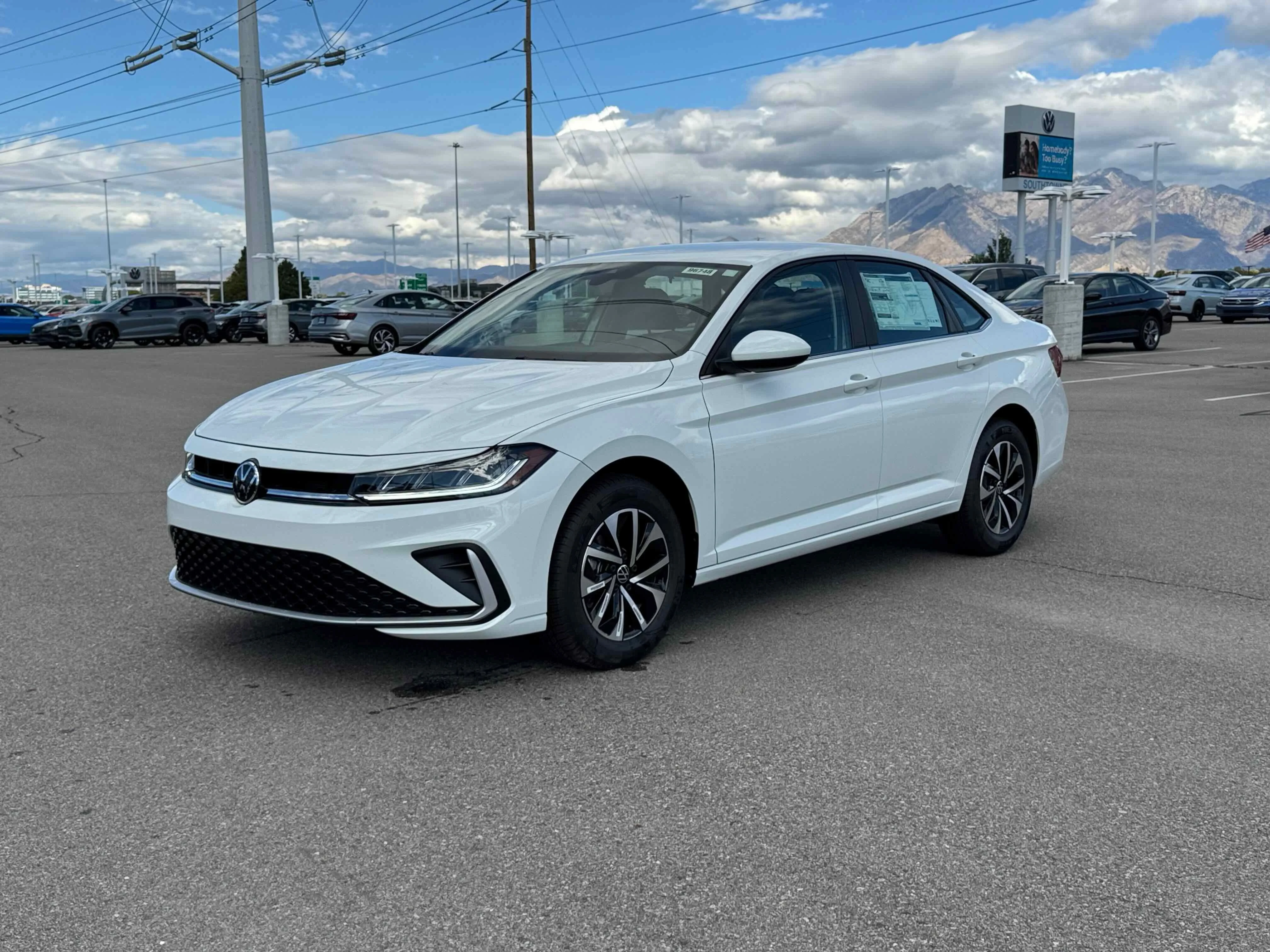 New 2026 Pure White Volkswagen S image 1
