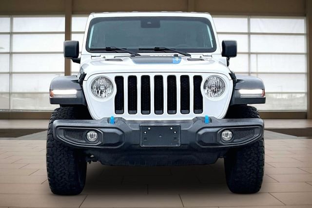 Used 2024 White Jeep Rubicon 4xe image 3