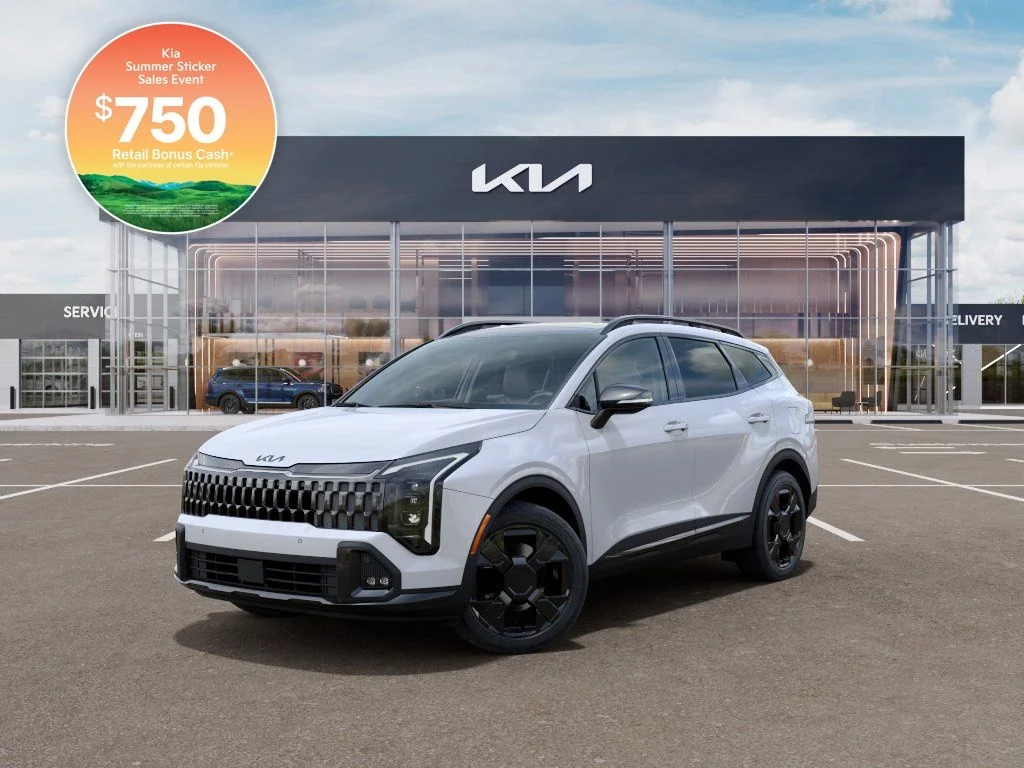 New 2026 Glacial White Pearl Kia X-Line image 1