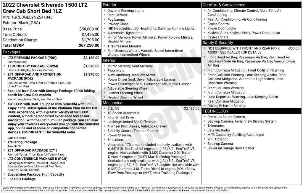 2022 Chevrolet Silverado 1500 LTZ - Photo 38