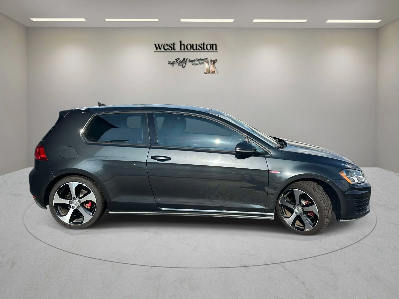 Used 2015 Carbon Steel Gray Metallic Volkswagen 2dr HB DSG S image 5