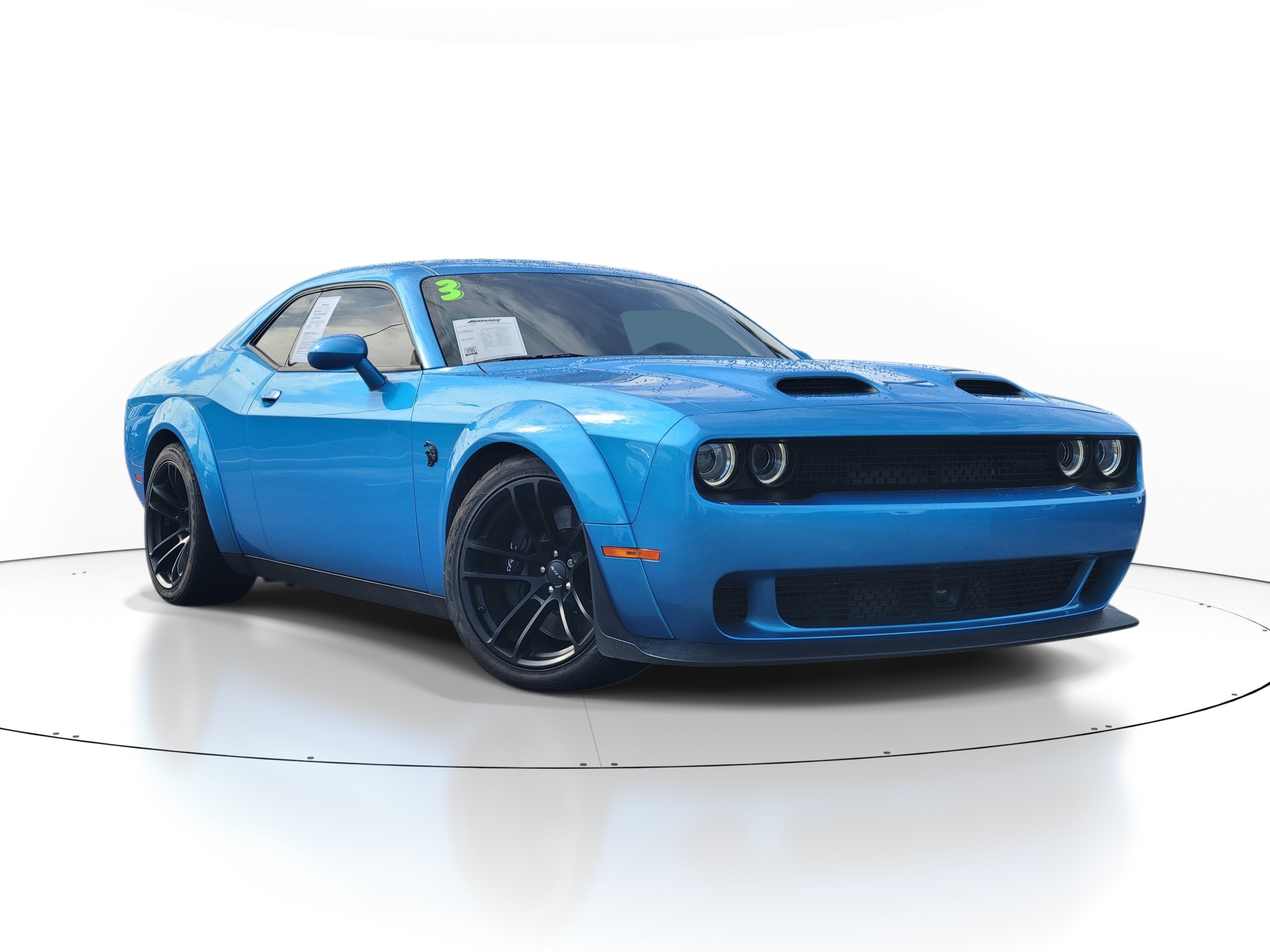 Used 2023 B5 Blue Pearlcoat Dodge SRT Hellcat Widebody Jailbreak image 1
