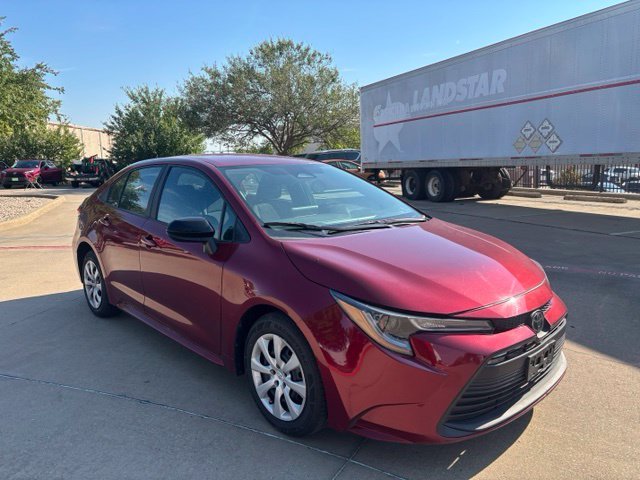 Used 2025 Red Toyota LE image 3
