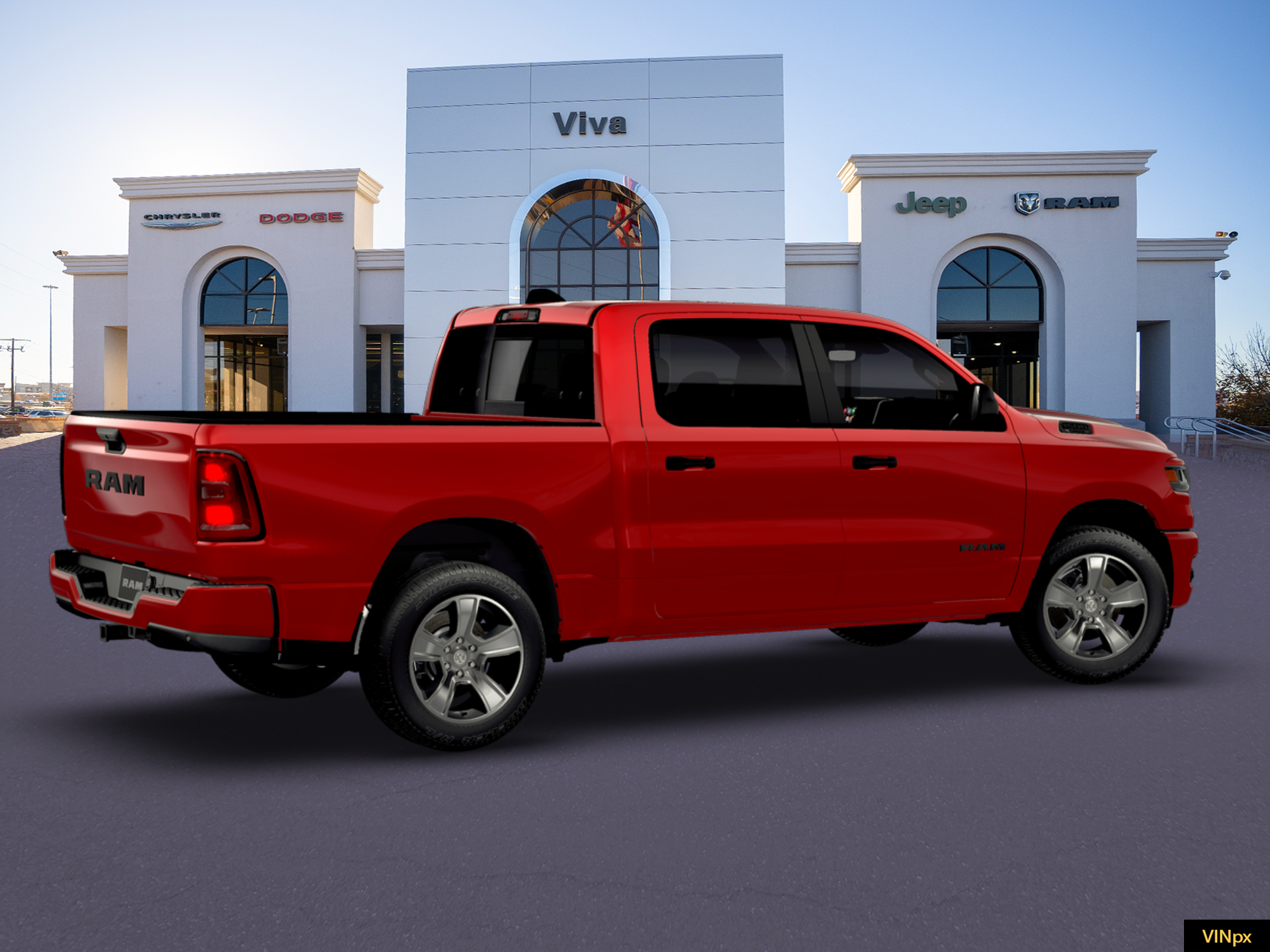New 2026 Molten Red Pearl-Coat Exterior Paint RAM  image 20