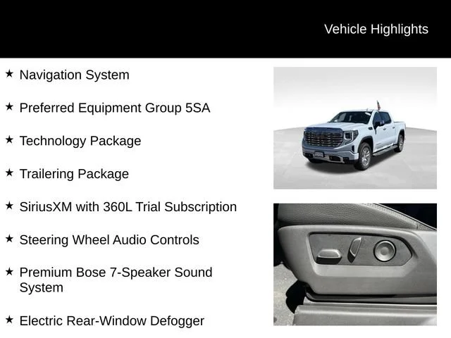 New 2026 Glacier White Tricoat GMC Denali image 7