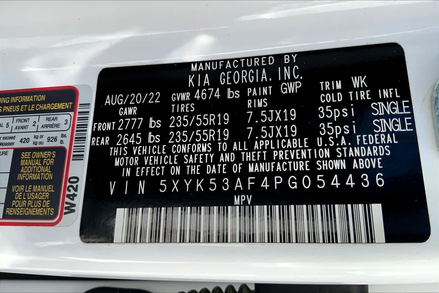 Used 2023 Glacial White Pearl Kia SX-Prestige image 41