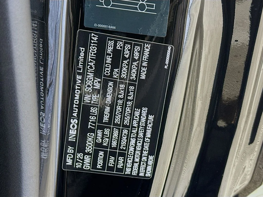 New 2026 Black INEOS Black Edition image 30