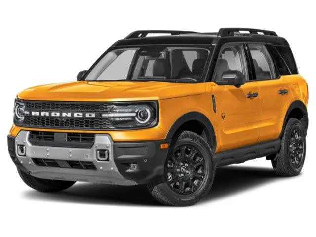 New 2026 Orange Fury Ford Badlands image 1