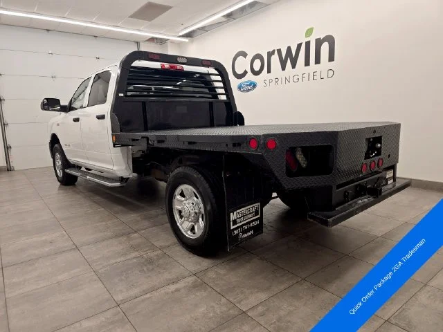 Used 2022 Bright White Clearcoat Ram Tradesman image 3