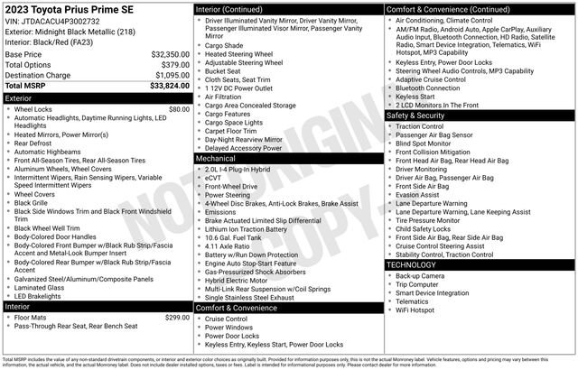 Certified Used 2023 Black Toyota SE image 36
