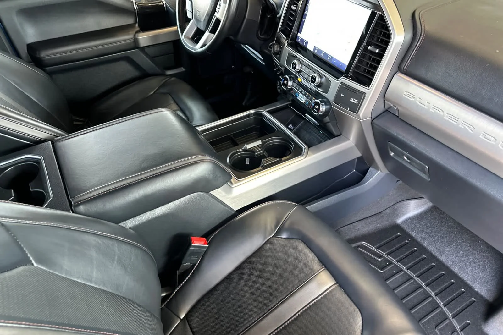 Certified Used 2022 Atlas Blue Metallic Ford Platinum image 15
