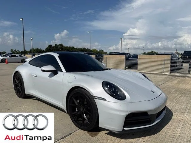 Used 2025 White Porsche Carrera image 1