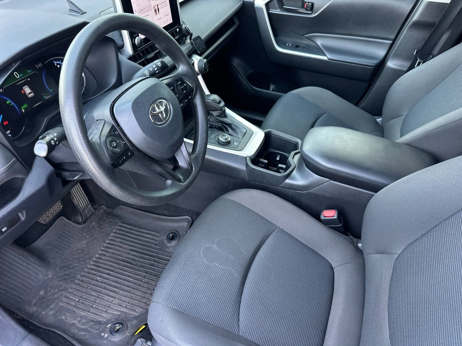 Used 2023 Magnetic Gray Metallic Toyota LE image 9