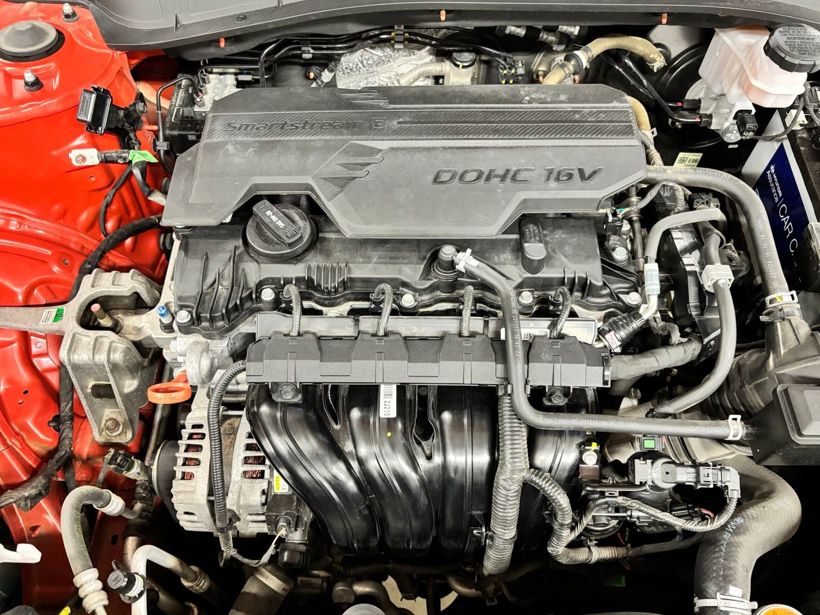 Certified Used 2024 Orange Hyundai SE image 24