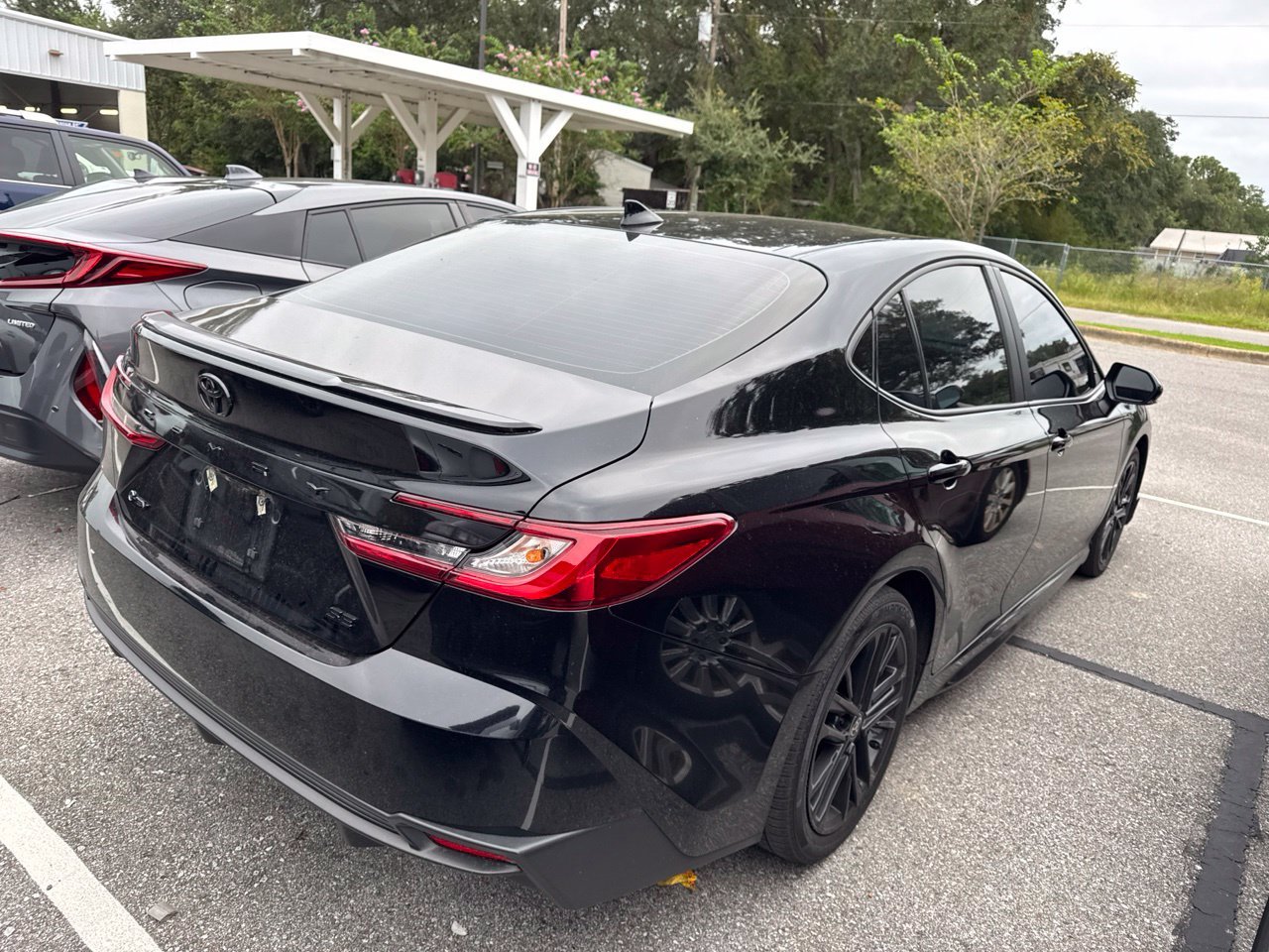 Used 2025 Black Toyota SE image 6