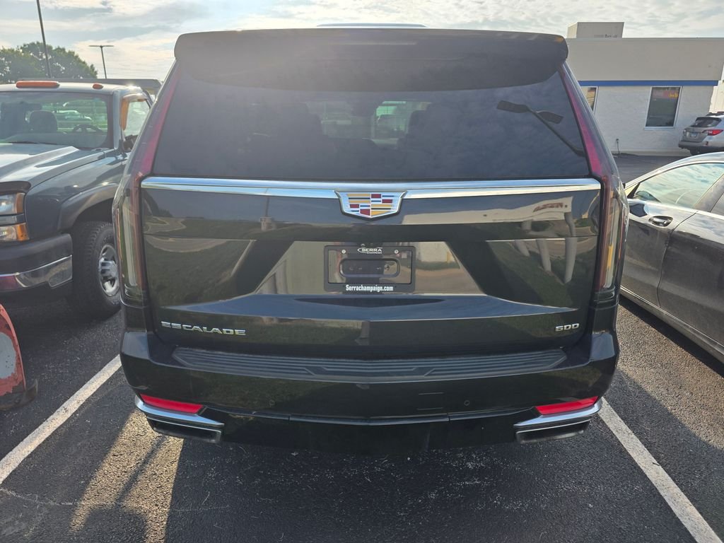 Used 2024 Galactic Gray Metallic Cadillac Premium Luxury image 3