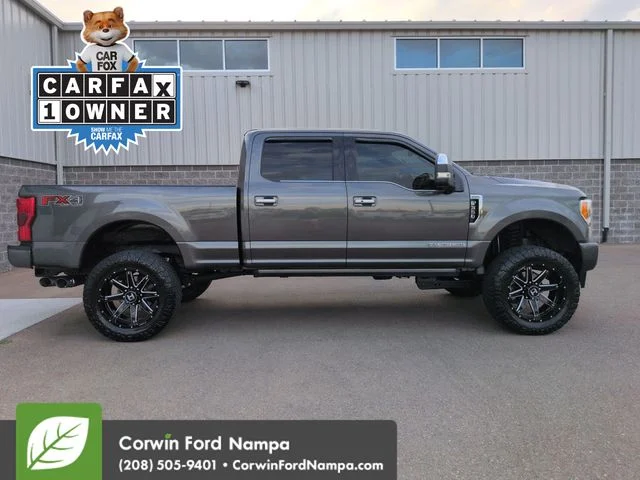 Used 2018 Gray Ford Platinum image 2