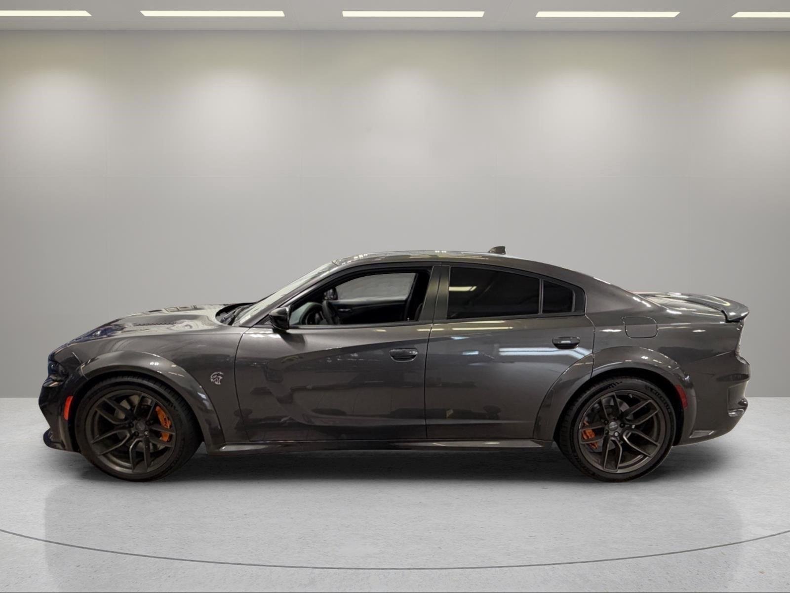 Used 2023 Granite Pearlcoat Dodge SRT Hellcat Widebody Jailbreak image 2