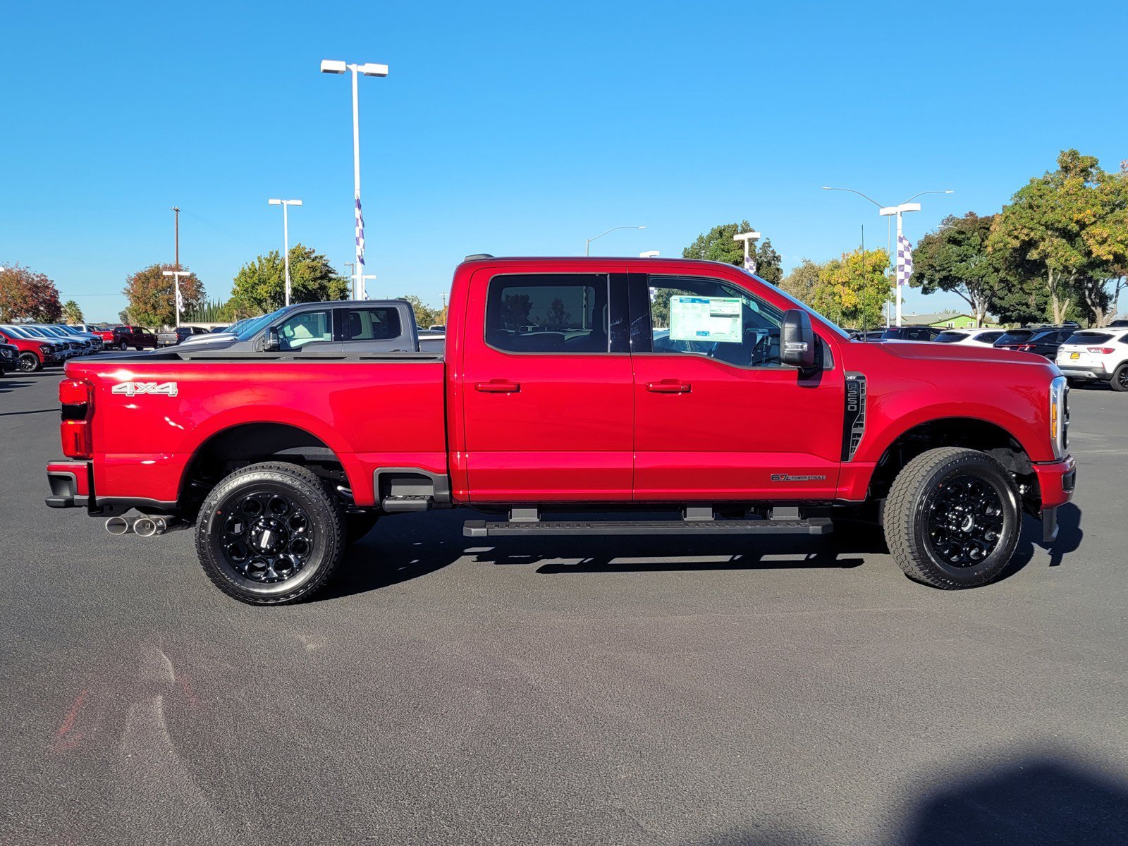New 2026 Ruby Red Metallic Tinted Clearcoat Ford F-250® XLT image 3