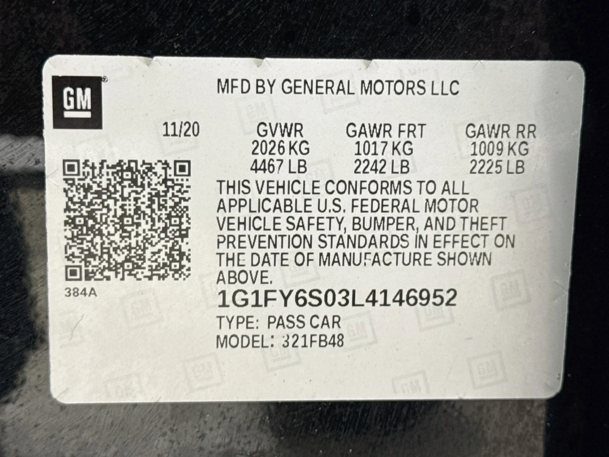 Used 2020 MOSAIC BLACK METALLIC Chevrolet LT image 32