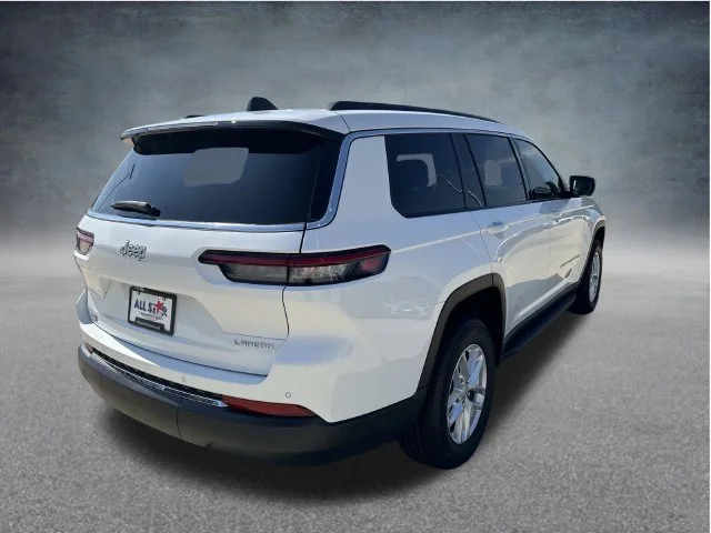 New 2026 Bright White Clear-Coat Exterior Paint Jeep Laredo X image 8