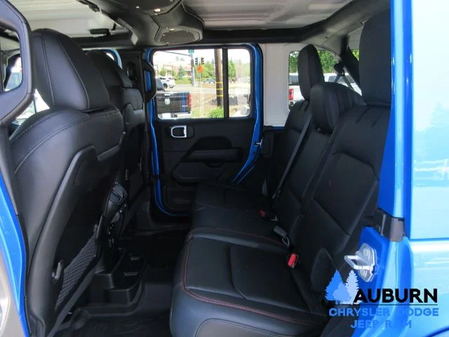 New 2026 Hydro Blue Pearl-Coat Exterior Paint Jeep Rubicon image 15