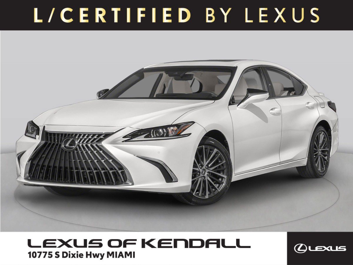 Certified Used 2023 Iridium Lexus ES 300h image 1