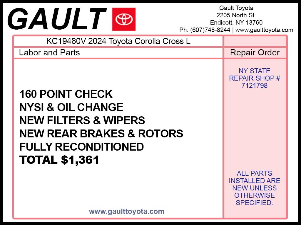 Used 2024 Silver Toyota L image 2