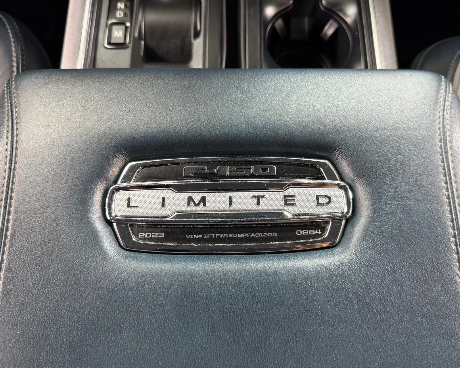 Used 2023 Agate Black Metallic Ford Limited image 45