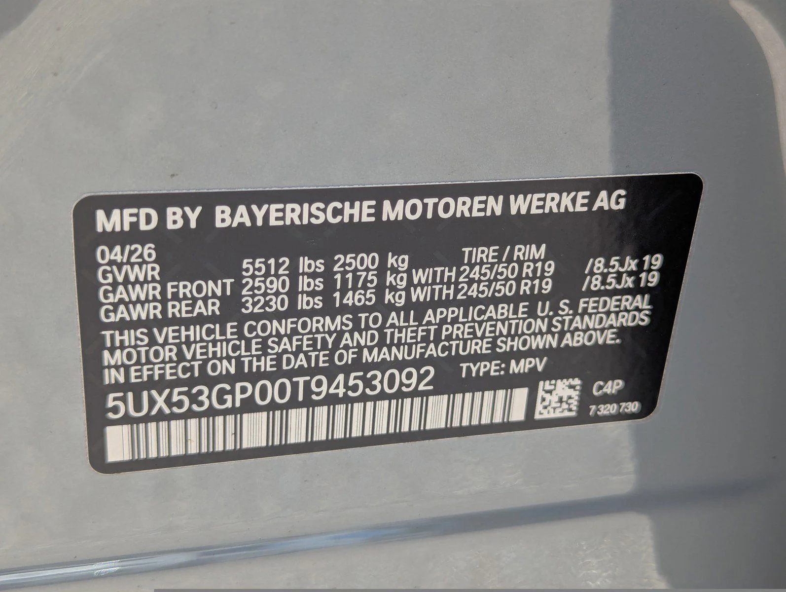 New 2026 Brooklyn Grey Metallic BMW 30 xDrive image 37